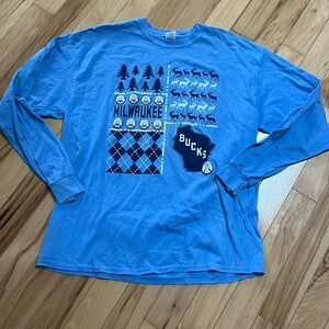 Milwaukee Bucks long sleeve shirt